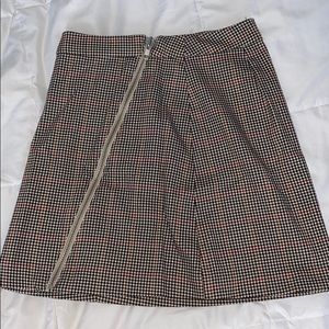 plaid kohl’s juniors skirt size 3